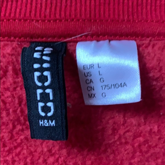 H&M crop top sweatshirt - Picture 2 of 2